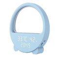 thumbnail image 1 of Night Light, Temperature and Humidity Integrated Clockvoice Activated Wake-Up Phantom Night Lightmusic Rhythmautomatic Hibernationvoice Activated Ambient Light with Memory Function, 1 of 1