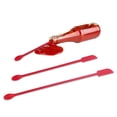 thumbnail image 4 of Juego de 3 mini s de silicona, de alimentos, doble cabeza, pequeña para cocina y belleza, mini reutilizable pequeña Rojo Sunnimix Miniespátula de silicona, 4 of 8