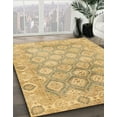 thumbnail image 2 of Ahgly Company Indoor Rectangle Abstract Orange Gold Oriental Area Rugs, 7' x 10', 2 of 6