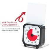 Time Timer 3 inch Visual Timer— 60 Minute Kids Desk Countdown Clock with Dry Erase Activity Card