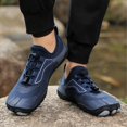 thumbnail image 5 of NOKIO Men's Sneakers Comfortable Wide Width Athlet𝗂c Shoes S𝗅ip On Elastic Adjuatable Strap Cycling Shoes Outdoor Sport Wading Shoes Lightweight Anti-S𝗅ip Swim Shoes, 5 of 6