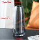 thumbnail image 2 of Modern Glass Vase Irised Crystal Clear Glass Vase For Home Office Decor (crystal Grey), 2 of 4