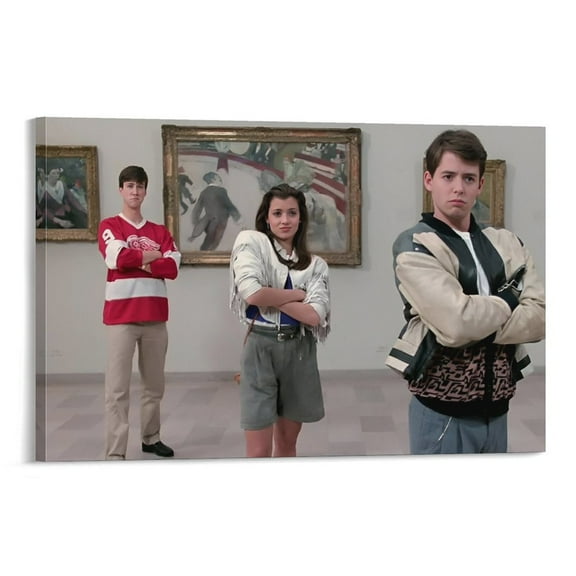 Ferris Buellers Day Off(2)Movies Poster Print Photo Art Painting Canvas Poster Home Decorative Bedroom Modern Decor Posters Gifts 12x18inch(30x45cm)