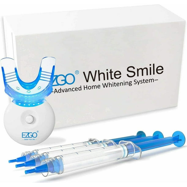 Teeth whitening kit with led light walmart