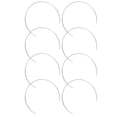 thumbnail image 3 of 8pcs Dreamcatcher Half Circle Craft DIY Dreamcatcher Frame Wreath Making Material, 3 of 8