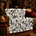 thumbnail image 3 of Black Ravens Perched Across Twisting Tree Branches, Soft Flannel Blanket with ornate dark Ink Illustration Print, Housewarming Gift and Home Decor for Bedroom and Living Room, 3 of 7