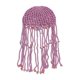thumbnail image 3 of Sombrero De punto para Fiesta Yinane Crochet Beanie Cap Borla Decorativo Rosa, 3 of 7