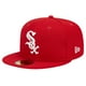 thumbnail image 3 of Men's New Era Red Chicago White Sox Logo 59FIFTY Fitted Hat, 3 of 5