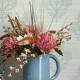 thumbnail image 5 of (2 pack) Roommates Studio Light Blue Auden Peel and Stick Wallpaper 30.75 Sq. ft, 5 of 13