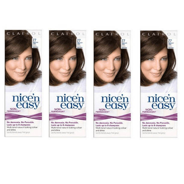 Clairol Nice N' Easy Hair Color #77, Medium Ash Brown ...