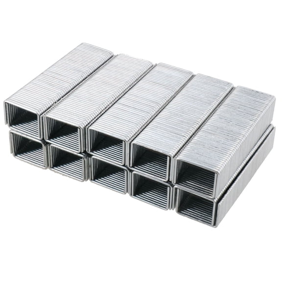 Flat Wire 10mm Staples Heavy Duty Stationary Stapler Staple Gun Refill 1000pc