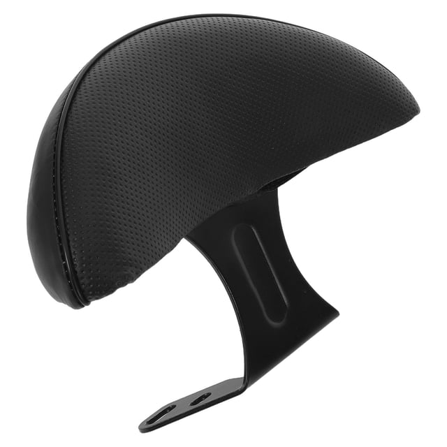 Luxshiny Bike Rear Seat Backrest Black Comfortable Back Cushion for Electric Bikes with Universal Bracket