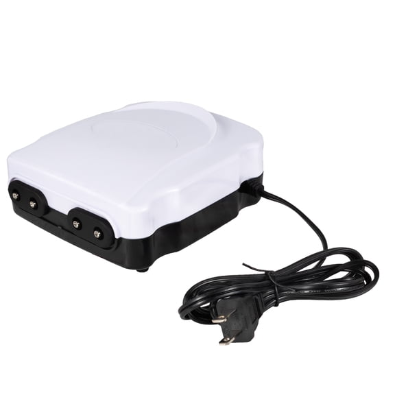 Quiet Air Pump Output 4X95 GPH 4-Outlet Oxygen Aerator Pump for 90-400 Gallons Fish Tank, Oxygen Adjustment