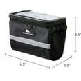 thumbnail image 3 of Ozark Trail Bicycle Basket, Handlebar Cooler Bag with Smartphone Pocket, Black and Grey, 3 of 16