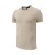 thumbnail image 3 of Tops para hombre, blusas y camisas de cuello redondo y manga corta para hombre, camiseta de manga corta de goma sin costuras de secado rápido de color liso de seda de hielo para hombre, camiseta de ve, 3 of 4