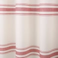 thumbnail image 4 of Lush Decor Farmhouse Stripe Cotton Shower Curtain Black Single 72X72, 4 of 11