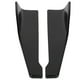 thumbnail image 2 of 2pcs Car Rear Bumper Splitter Lip Protection Universal Winglet Diffuser Glossy Black, 2 of 5