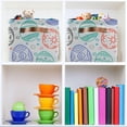 thumbnail image 7 of Coolnut Happy Easter Pattern Storage Bins Foldable Canvas Fabric Storage Basket with Handles for Organizing, Large Storage Baskets for Shelves Closet Decor Gifts, 7 of 7