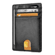 thumbnail image 4 of Estuche para tarjetas de cuero genuino para hombre, estuche para tarjetas RFID antirrobo con ranura para tarjeta de identificación, 4 of 4