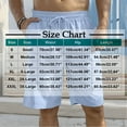 thumbnail image 2 of cocolona Mens Shorts Elastic Waist Drawstring Athletic Gym Shorts Summer Casual Solid Color Vacation Beach Shorts with Pockets, 2 of 6