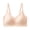 Beige, variant on Women's Bras No Underwire Scalloped Push Up Buttery Soft Tshirt Bra Seamless Full Coverage Convertible Everyday Bra