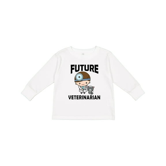Inktastic Vet Future Veterinarian Boys Long Sleeve Toddler T-Shirt