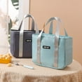 thumbnail image 2 of PENGXIANG Lunch Bag Waterproof Large Capacity Oxford Cloth Insulated Thermal Lunch Box for Work, 2 of 12