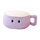 thumbnail image 1 of Almohada de peluche con forma de taza de simulación, juguete moderno y divertido de dibujos animados, suave y cómodo. púrpura, 1 of 9