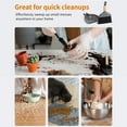 thumbnail image 6 of MR.SIGA Mini Dustpan and Brush Set, Portable Cleaning Brush and Dustpan Combo with Bamboo Handle, Gray, 1 Set, 6 of 6