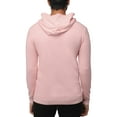 thumbnail image 2 of X RAY JEANS Mens Basic Hooded Sweater, Light Pink, S, 2 of 5