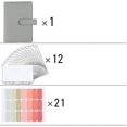 thumbnail image 2 of A6 Budget Binder With Cash Envelopes, Pu Leather Notebook Binder - Green, 2 of 2