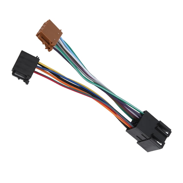 Conector de arnés de cableado, adaptador de arnés de cableado Conector de cable de radio ISO Conector ISO Estética elegante