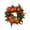 25#A, variant on Thanksgiving Halloween Wreath, Peony Maple Leaf Pumpkin Door Decoration with Seasonal Floral Design Display, Fall Holiday Decor for Front Doors Walls Entryways Thanksgiving and Halloween Celebrations