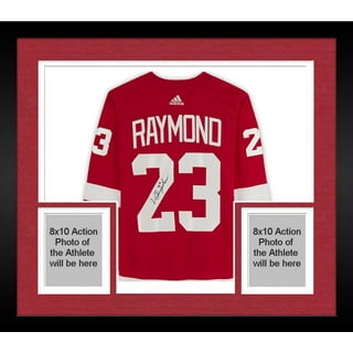 Lids Lucas Raymond Detroit Red Wings Fanatics Authentic Autographed 8 x  10 Red Jersey with Puck Photograph