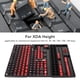 thumbnail image 3 of Teclas Personalizadas PBT Duraderas Antifatiga 140 Piezas ANGGREK Teclas De Teclado Suavizado Resistente Al Agua Para Juegos, 3 of 7
