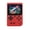 red, variant on 400 Classic Videos in One Pocket-Sized Arcade, Portable Retro Player for On-the-Go Fun, Electronic Gift for Teens & Adults