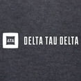 thumbnail image 3 of CafePress - Delta Tau Delta White Signature Long Sleeve T Shirt - Mens Hooded Shirt, 3 of 3