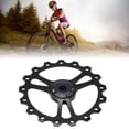 thumbnail image 4 of Rear Derailleur Pulley Guide, Rear Derailleur Pulley Wheels 68mm Diameter Ceramic Bearing 17T High Lubrication  for Most Rear Derailleur for 7/8/9/10 Speed, 4 of 8