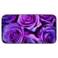 thumbnail image 2 of Shiartex Purple Roses Felt Square Floor Mat for Home Entry Indoor Outdoor Anti-Slip Entrance Mat for All Seasons 19.68*39.37 in, 2 of 6