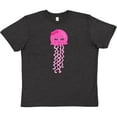 thumbnail image 3 of Inktastic Cute Jellyfish, Little Jellyfish, Pink Jellyfish Youth T-Shirt, 3 of 5