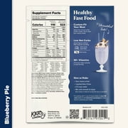 Keto Chow Blueberry Pie Ultra Low-Carb Meal Shake, 21 Servings