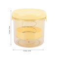 thumbnail image 6 of Suodoka Greek Yogurt Strainer Maker with Lid, Fine Mesh Yogurt Filter for Homemade Thick Greek Yogurt, Kitchen Gadget Round, Yellow, 5.3 inches / 13.5 cm, 6 of 9