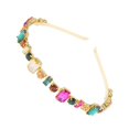 thumbnail image 2 of Multi Color Rhinestone Fashion Headband for Women Stylish Hair Hoop for Decoration 1pc Alloy Glass, 2 of 5