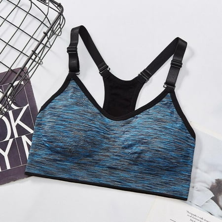 

Merotable Woman Sports Bra Yoga Quick-drying Vest Training Fitness without Steel Running Shockproof Sports Underwear
