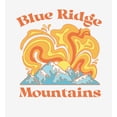thumbnail image 2 of Adventure Society Blue Ridge Mountains White Adult Long Sleeve Hoodie-XXL, 2 of 3