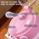 thumbnail image 3 of Kawaii Water Bottle - Cute Water Bottles With Straw And Stickers Portable Cartoon Bear Water Bottle Leakproof Sports Water Bottle For Outdoor Sports T, 3 of 4