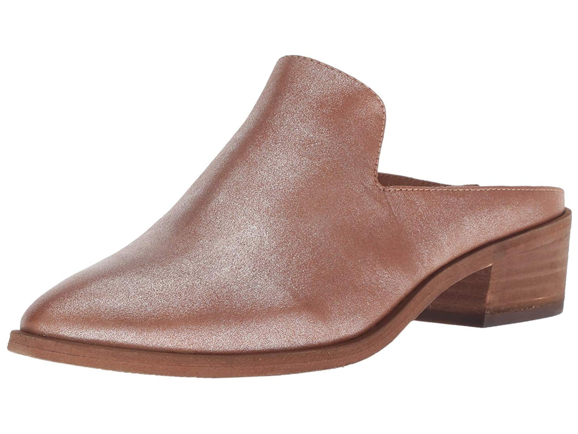 frye leather mules