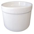 thumbnail image 2 of BIA Classic White Porcelain 1.5 Quart Souffle Baking Dish, Set of 2, 2 of 5