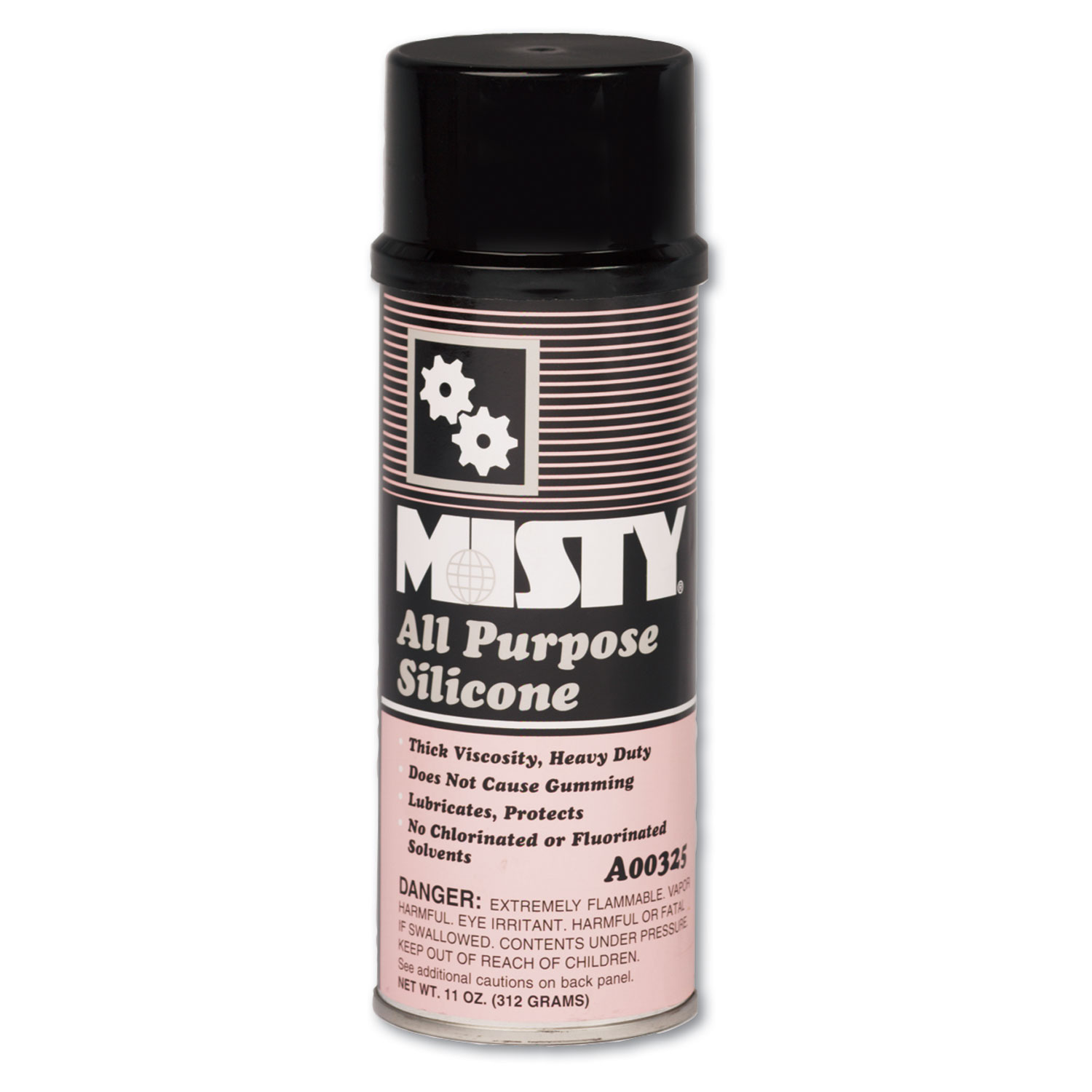 AllPurpose Silicone Spray Lubricant, Aerosol Can, 11oz, 12/Carton