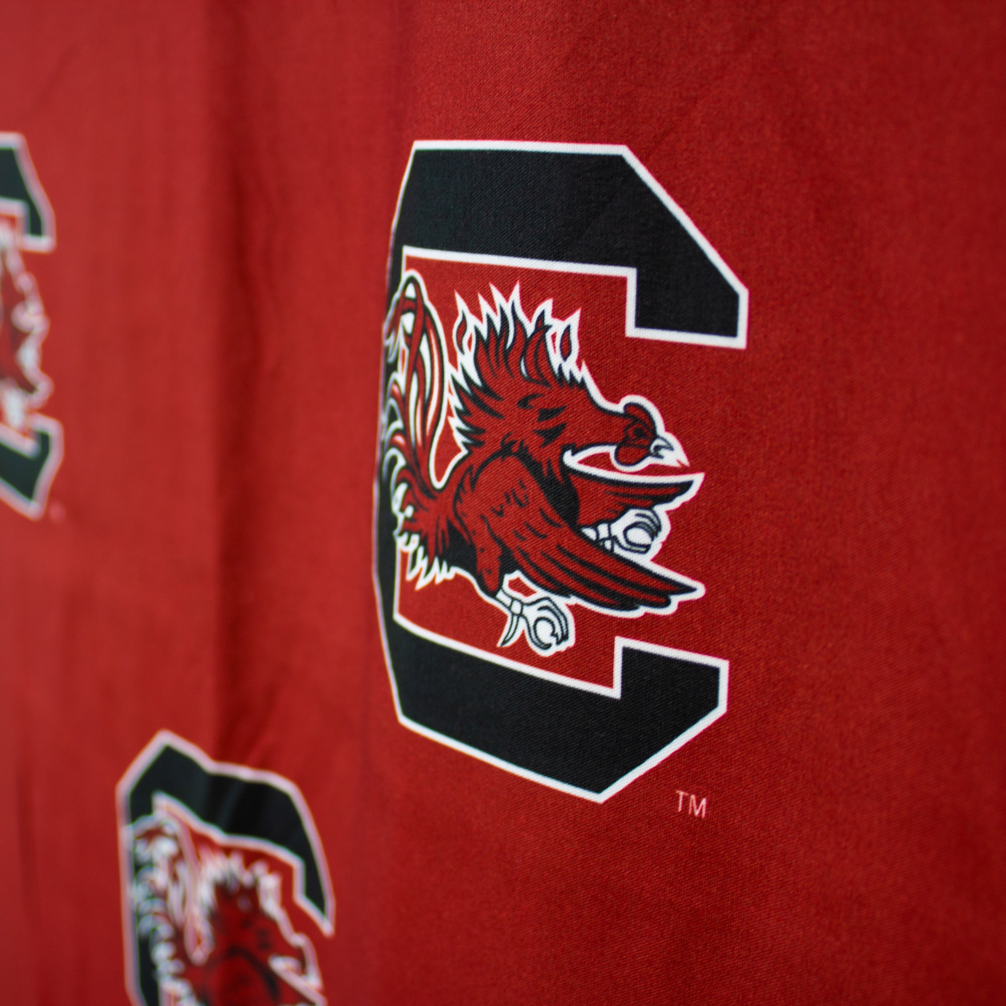 South Carolina Gamecocks Printed Shower Curtain Cover - 70" x 72"